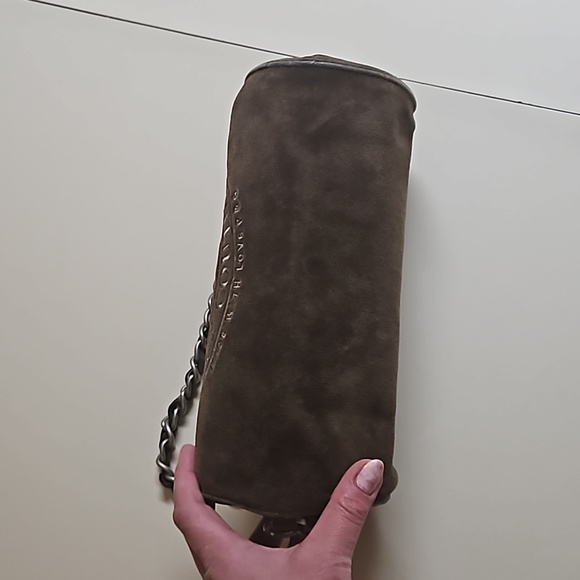 Juicy Couture y2k Vintage Brown Scottie Barrel Bag - Picture 9 of 16